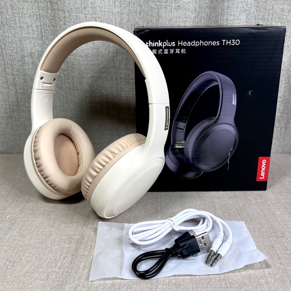 ❤️ LENOVO thinkplus Headphones TH30 - Picture 1 of 8